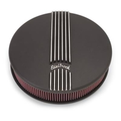 Luftfilter Schwarz - Aircleaner Black  350mm Edelbrock